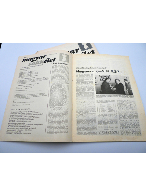 Magyar Sakkélet 1982/12 szám