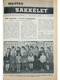 Magyar Sakkélet 1963-1964/24 szám