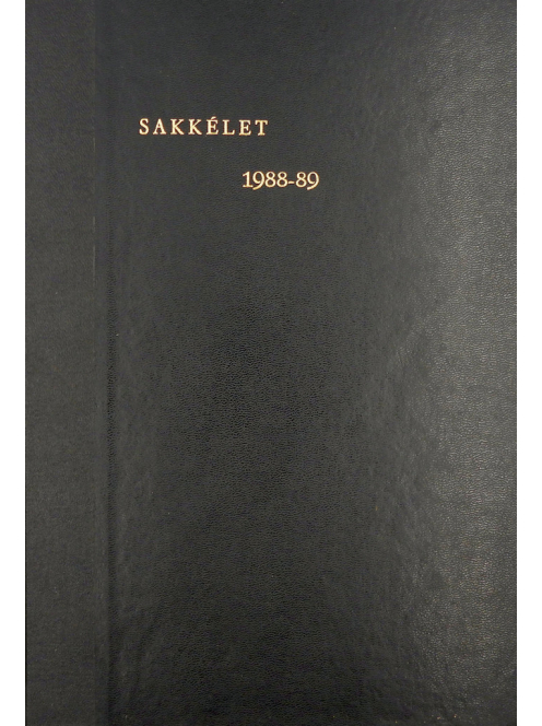 Magyar Sakkélet 1988-1989/24 szám