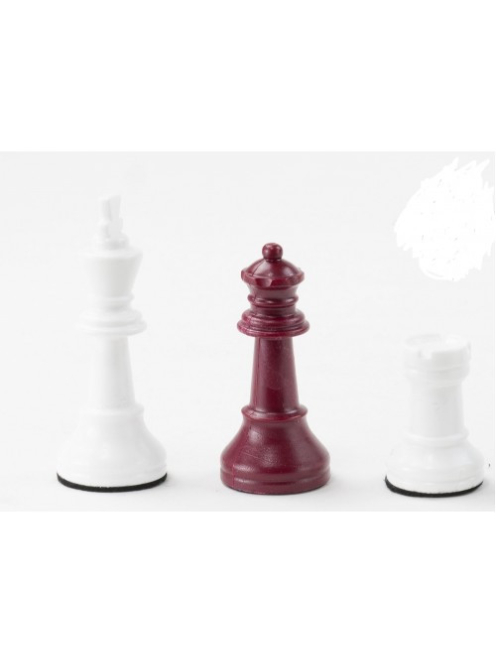 Chess set pink & white