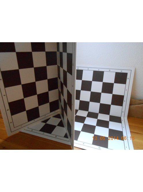 Foldable Chessboard 55 mm (brown)