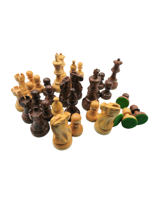 LONDON American Staunton Chess Pieces - 96mm King