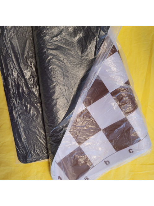 Vinyl chessboard 57 mm (brown)