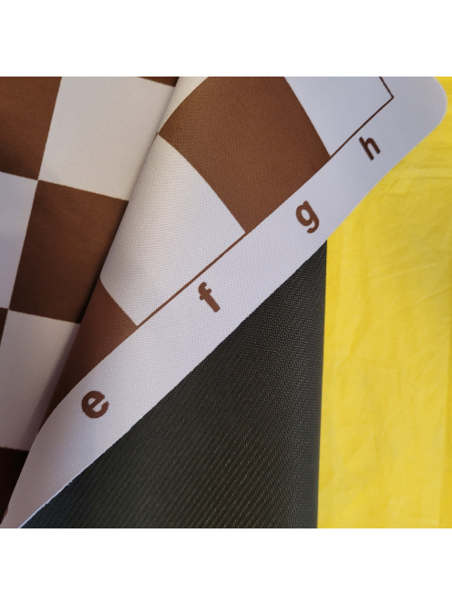 Vinyl chessboard 57 mm (brown)