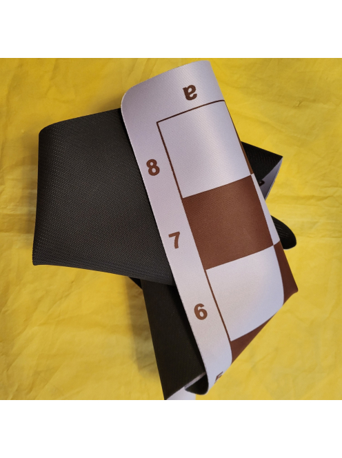 Vinyl chessboard 57 mm (brown)