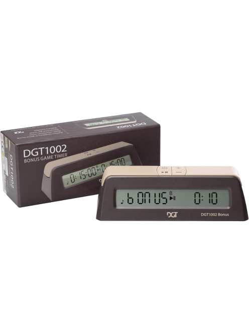 DGT 1002 - Digital chess clock (Bonus timer)