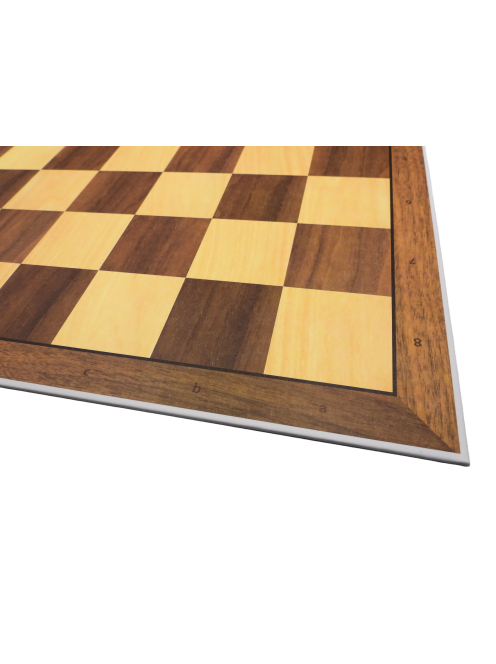 DGT Foldable chessboard 55 mm (wooden look)