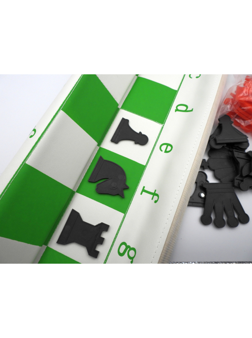Roll-up magnetic demonstration chessboard