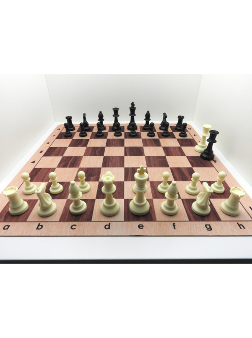 Vinyl chessboard 57 mm (brown)