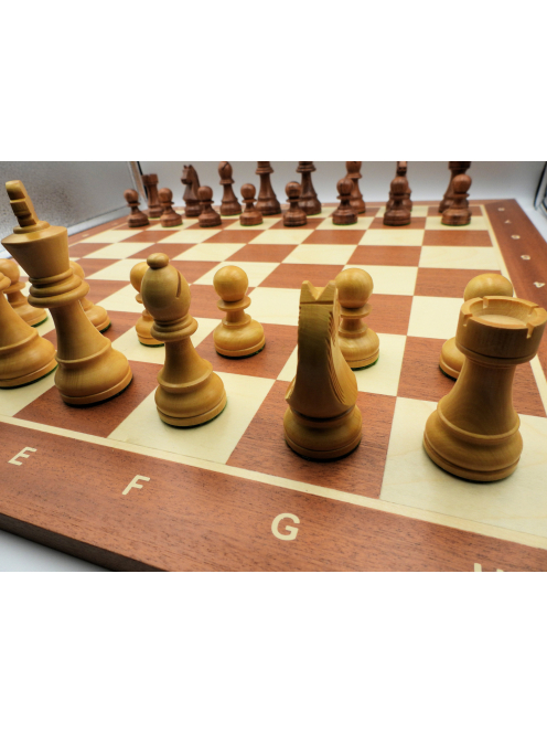 DELHI Classic Staunton Chess Pieces - 96mm King