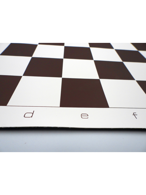 AMSTERDAM Set - Plastic Chess Pieces 95mm + Vinyl Chessboard 55mm