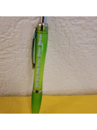 Ballpoint pen with chess motifs - Lime color